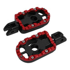 Driver Footpegs Footrest for Harley Softail Street Fat Bob Sport Glide (18-25)