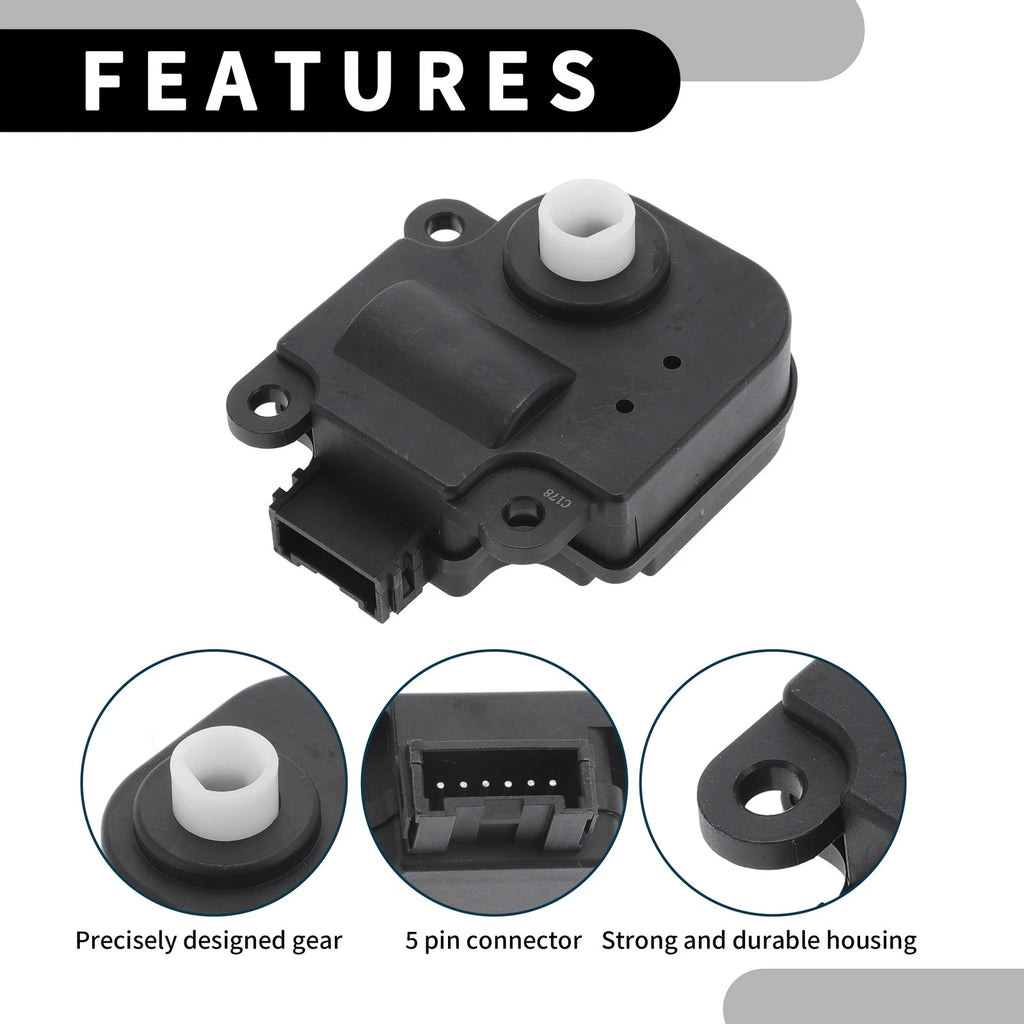 HVAC Heater Blend Door Actuator for Chevrolet Malibu (2008–2012) 15844241