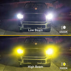2X H4 LED Headlight Bulbs for Make Model