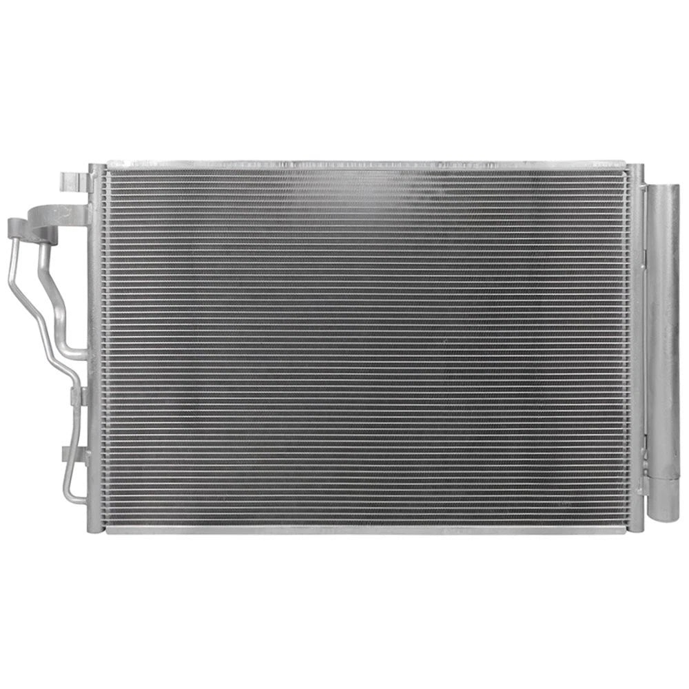 Electric AC Condenser Cooling Fan Kit for Kia Forte Hyundai Elantra (2015–2016)