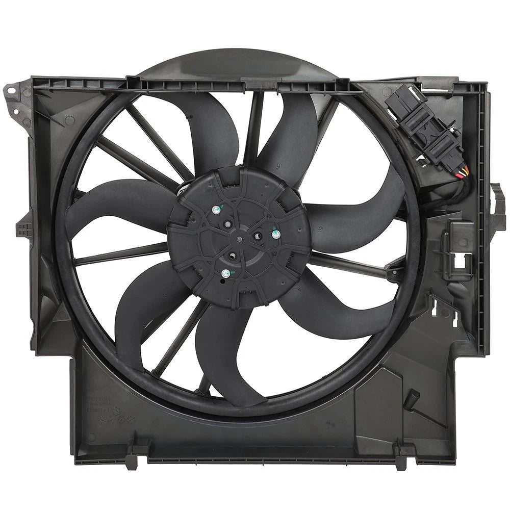 Electric AC Condenser Cooling Fan Kit for BMW Z4 (2009–2016) X1 (2013–2015)