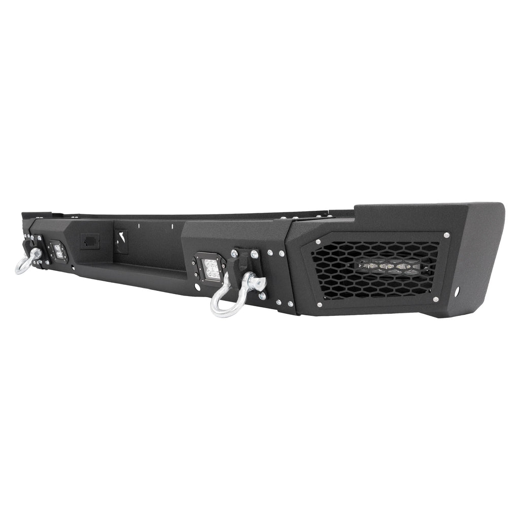 Complete Steel Rear Bumper for Silverado Sierra 2500 3500 HD (2007–2010)