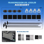 Set of 4 Radiator Cooling Fan Mounting Tie Strap Kits for