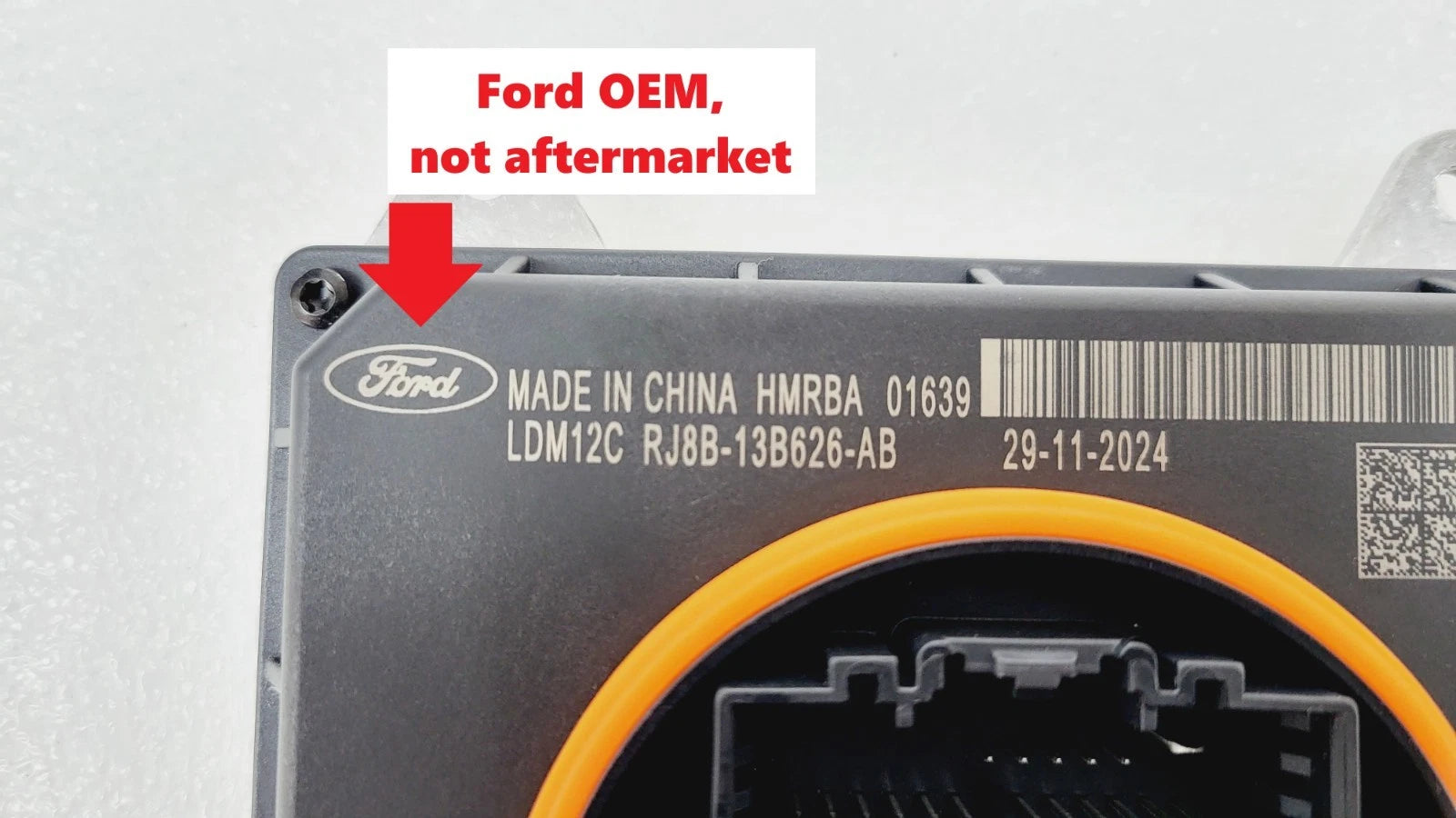 LED Headlight Control Module Unit for Ford Mustang Mach-E (2021–2025) RJ8B-13B626-AB
