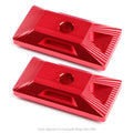 CNC Aluminum Rear Axle Chain Adjuster for Kawasaki Ninja 400 (2018) - Red