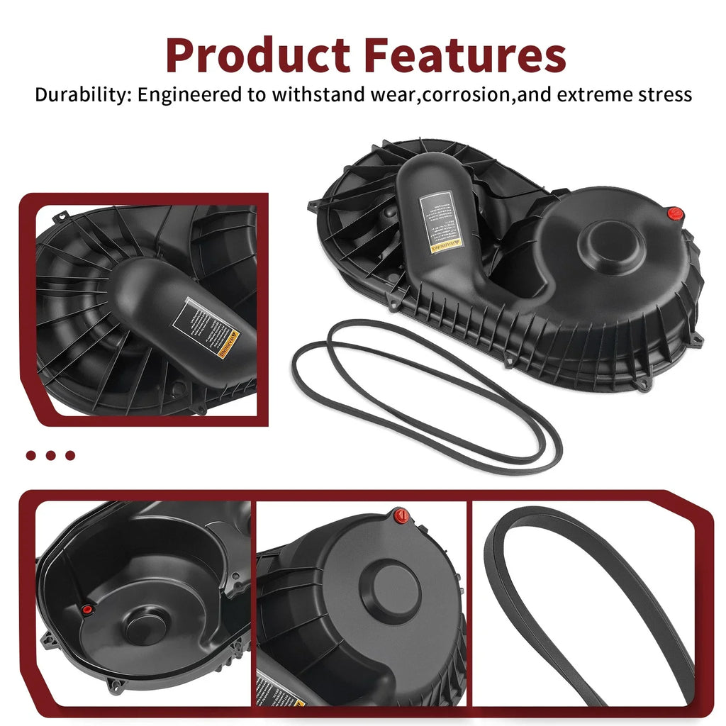 Outer Clutch Belt Cover Housing w/ Seal for Polaris Ranger 1000 Crew XP (2021–2025)