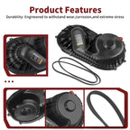 Outer Clutch Belt Cover Housing w/ Seal for Polaris Ranger 1000 Crew XP (2021–2025)