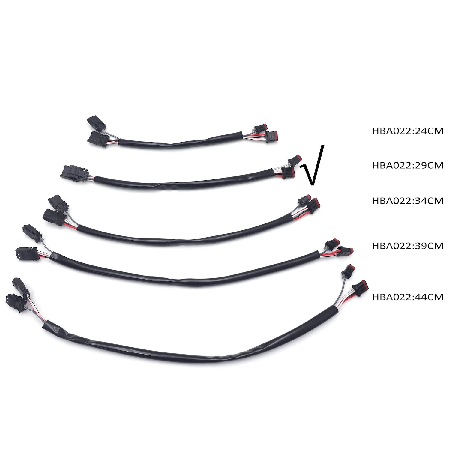 10" CAN-Bus Handlebar Switch Wire Extension for Harley Sportster 1200 (2007–2023)