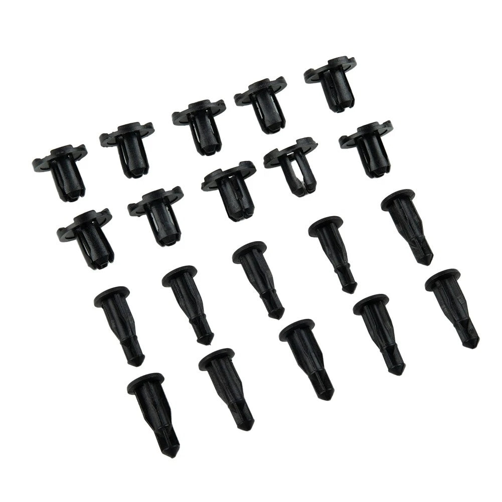 10pcs Nylon Car Rivet Clip Fender Trim Retainer Pin for Subaru Impreza Forester