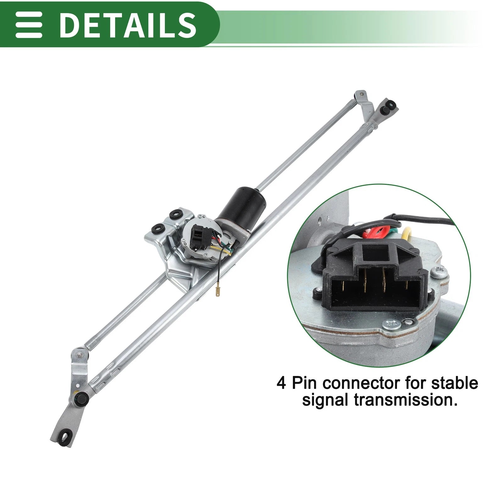 Front Windshield Wiper Motor Linkage Assembly for Dodge Ram 2500 (No. 403024)