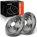 Rear Disc Brake Rotors for Chevy Camaro (2010–2015) Cadillac CTS (2008–2019)