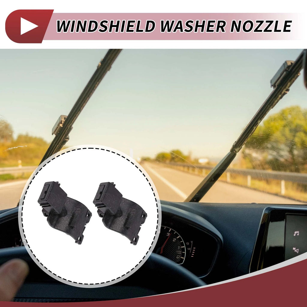 2X Front Windshield Washer Nozzle for Toyota Tacoma (2016–2023) No. 8538130220
