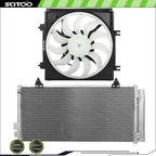 AC Condenser and Cooling Fan Assembly Kit for Subaru Forester (2009–2013)
