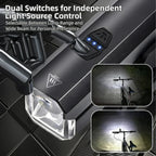 Rechargeable Front Bike Headlight Light for Cycling (Waterproof)