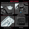 Power Window Regulator with Motor for Chevrolet Silverado 1500 (2014–2018) Front Left