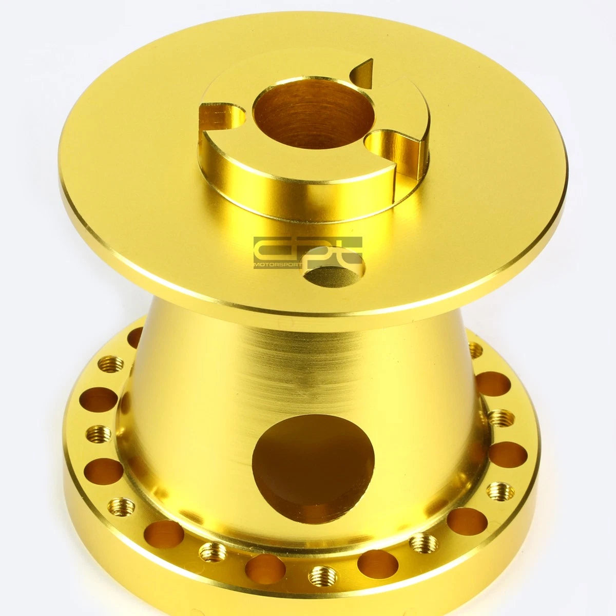 6-Hole Hub Adaptor for Mitsubishi Eclipse/Lancer (1G 2G) Gold Aluminum