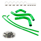 Silicone Radiator Coolant Hose Kit for Kawasaki Z900 Z900RS (2017–2026) Green