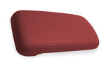 Leather Console Lid Armrest Cover for Chevrolet Colorado (2015–2022) Red