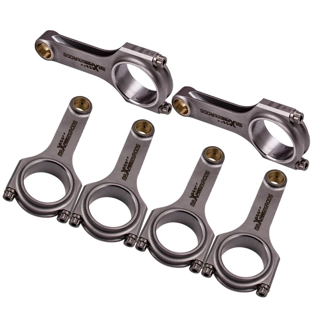 Set of 6 H-Beam Connecting Rods + ARP Bolts for BMW Z3 2.3i (1998–2000)