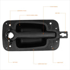 Exterior Outer Driver Left Side Door Handle for International Prostar (2008–2014)