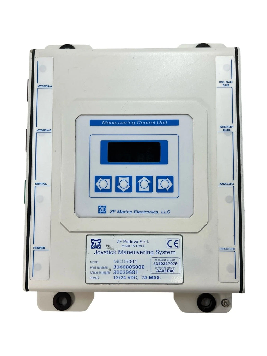 ZF Marine MCU5001 Control Unit for Maneuvering/Joystick 12/24VDC