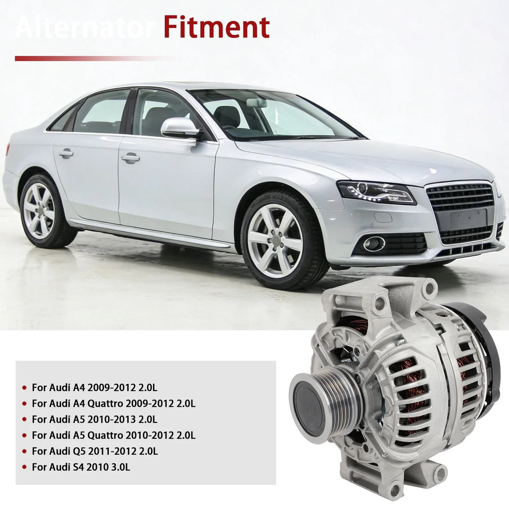 Alternator for Audi A4 Quattro S4 (2010-2012)