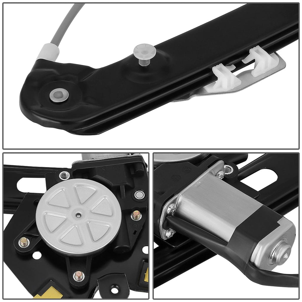 Power Window Regulator w/Motor for BMW E46 325i 328i 330i (1999–2005)