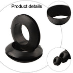 Rubber Wire Protection Sleeve Set of 180 PCS - Dust & Rain Resistant