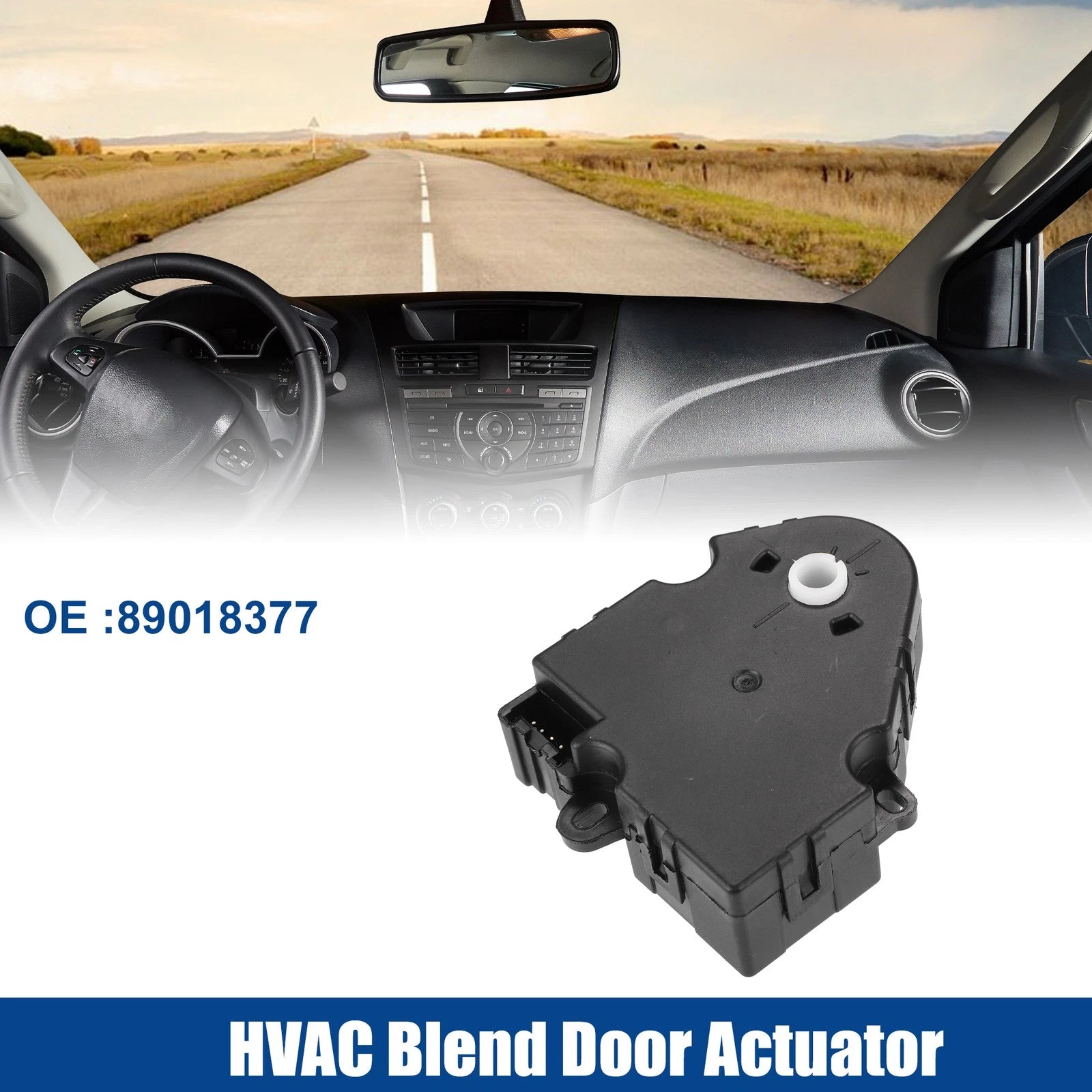HVAC Blend Door Actuator for Pontiac Bonneville (2000–2005) No. 89018377