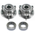 Front and Rear Wheel Bearings & Hubs Kit for S15 Jimmy S10 Blazer (1995–2005)