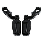 1.25'' Short Angled Highway Engine Guard Footpeg Mount for Harley Touring