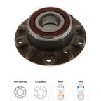 Wheel Hubs for BMW 740iL (1995–2001) Front Driver & Passenger Side