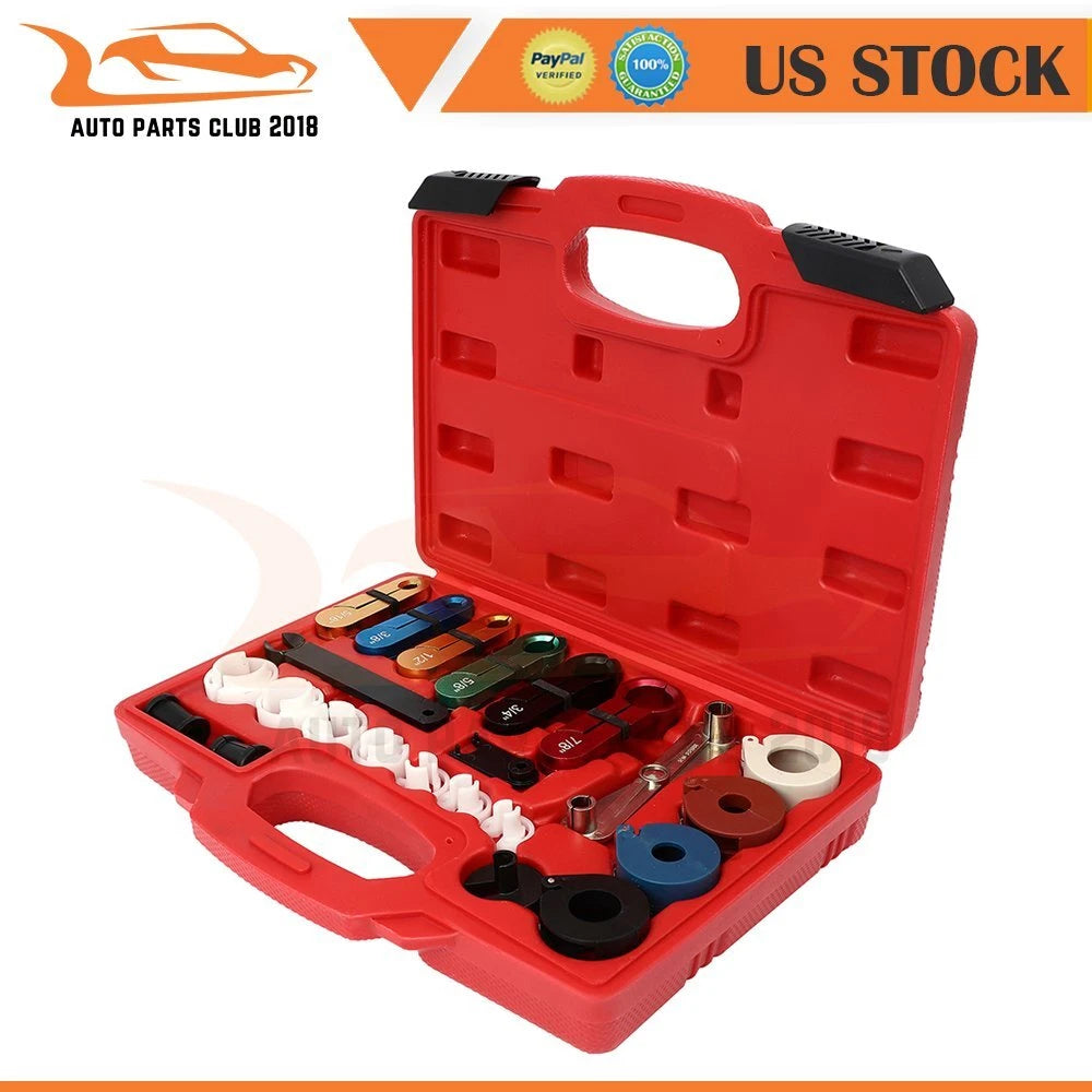 Set of 22 Car Air Conditioning Line Disconnect Tools for Various Models