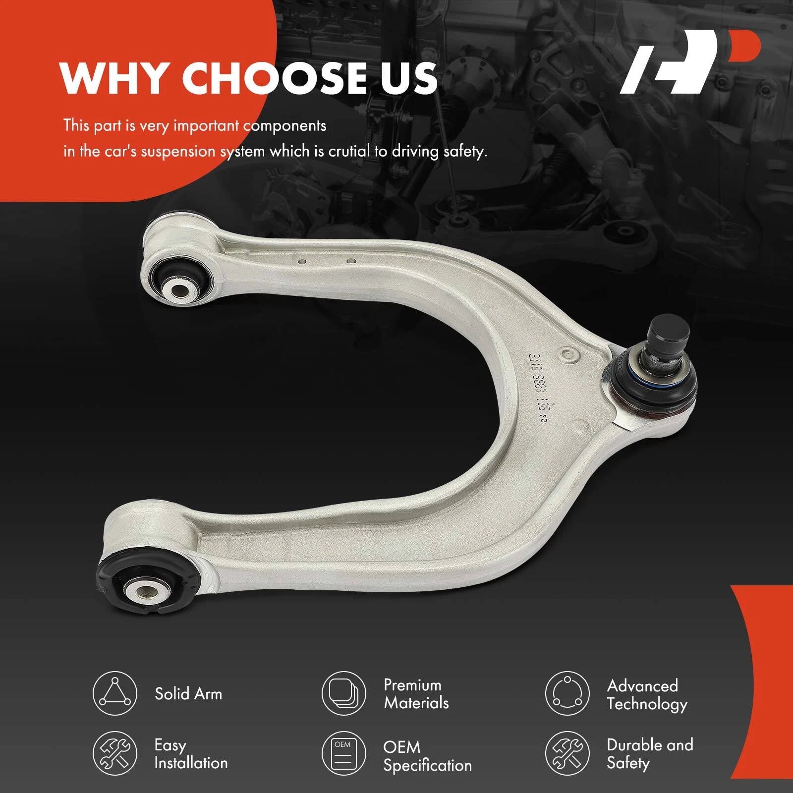 Front Right Upper Control Arm with Ball Joint for BMW G05 X5 (2019-2023)