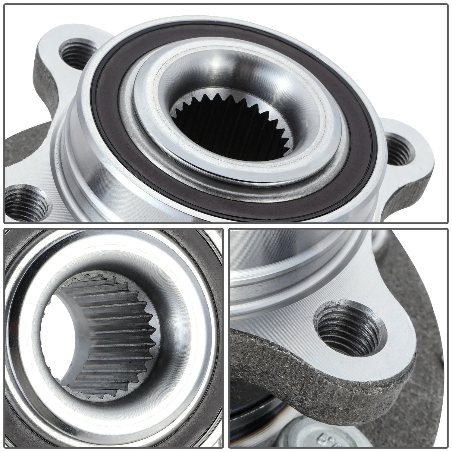 Set of 2 Wheel Bearing Hubs for Lincoln MKZ (2013–2020)