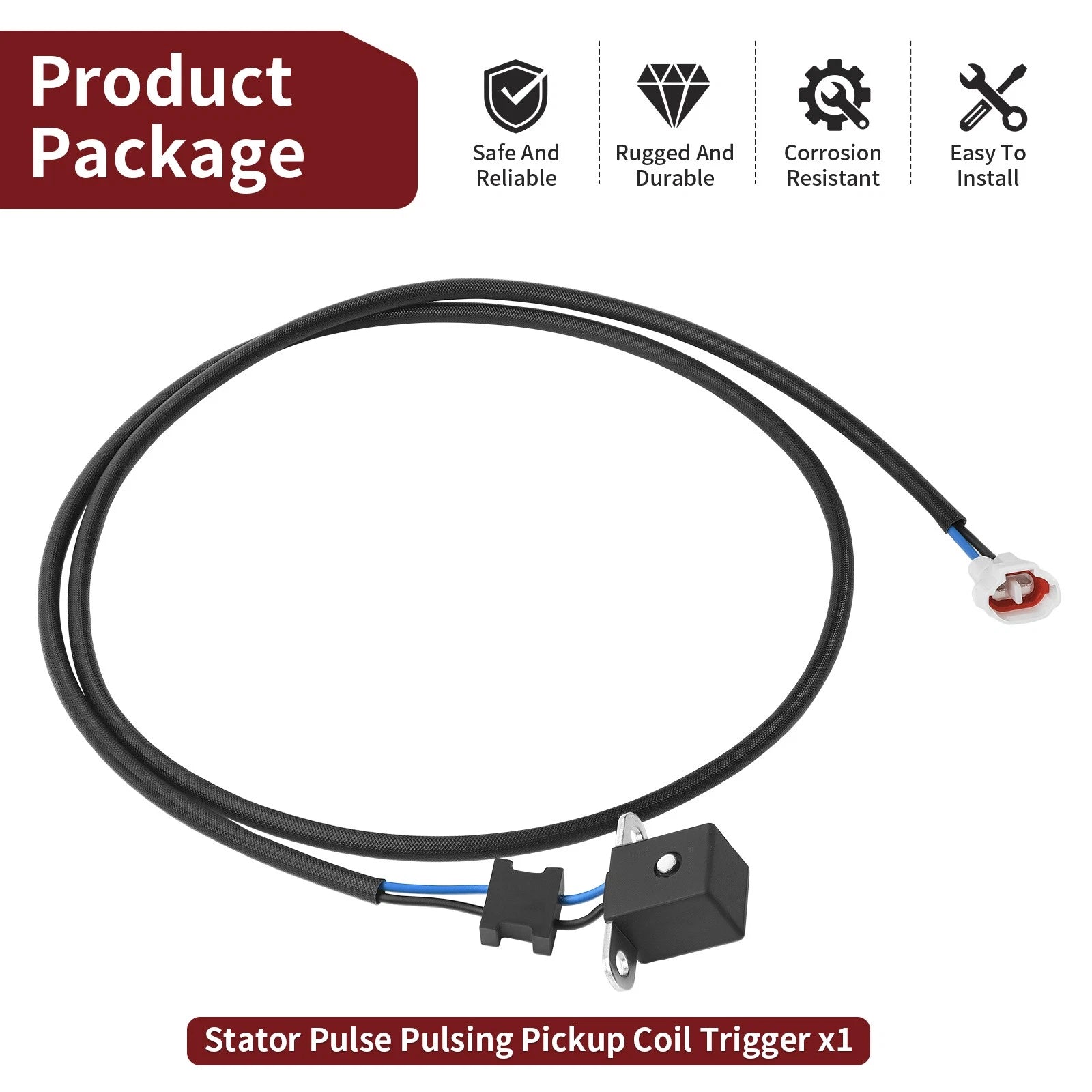 Stator Pulse Pickup Coil 59026-1088 for Kawasaki Bayou 220 KLF220 (1988–1995)