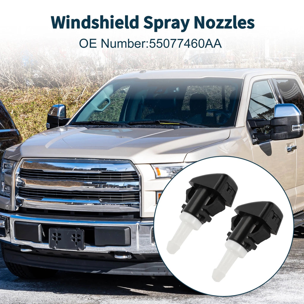 Windshield Washer Nozzle Set for Dodge Grand (No. 55077460AA)