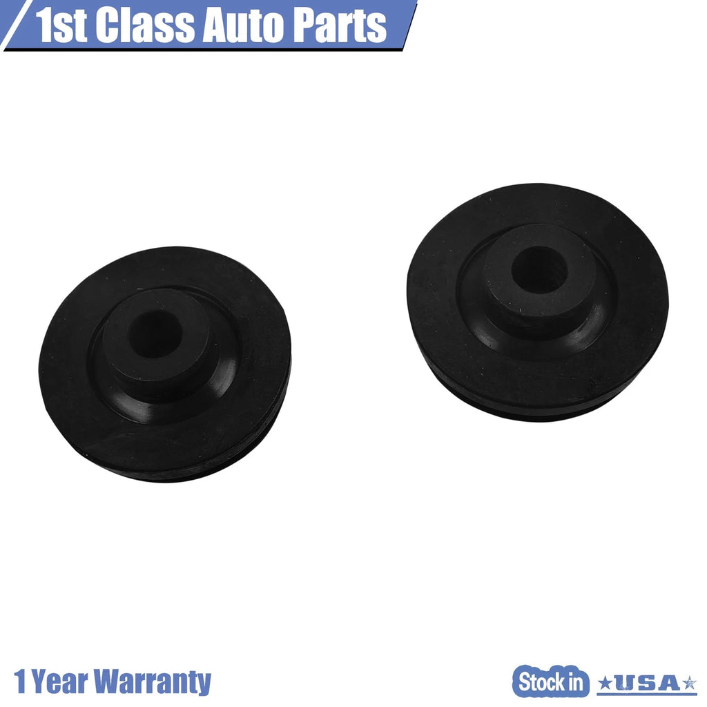 Set of 2 Upper Radiator Mount End Bushings for Nissan 300ZX Altima (1990–2001)