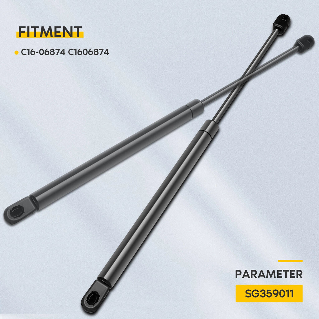 2Pcs Lift Support Strut Gas Spring for Extended Applications 17" 40Lbs