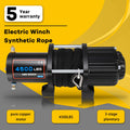4500LBS Electric Recovery Winch for Trailer Truck SUV with Wireless Remote
