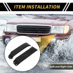 Pair Front Bumper Grille Headlight Filler for Toyota Tundra (2007–2013) No. 539320C901