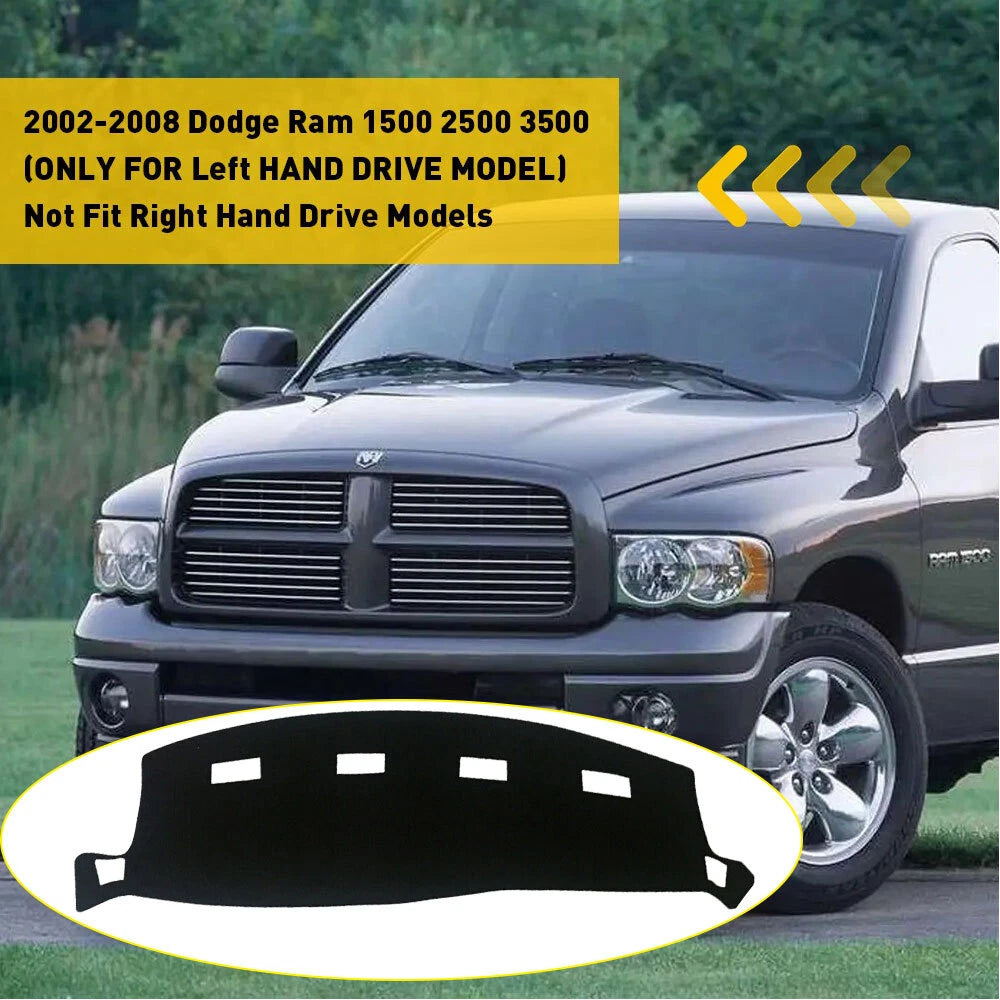 Dash Cover Mat for Dodge Ram 1500 2500 3500 (2002–2008)
