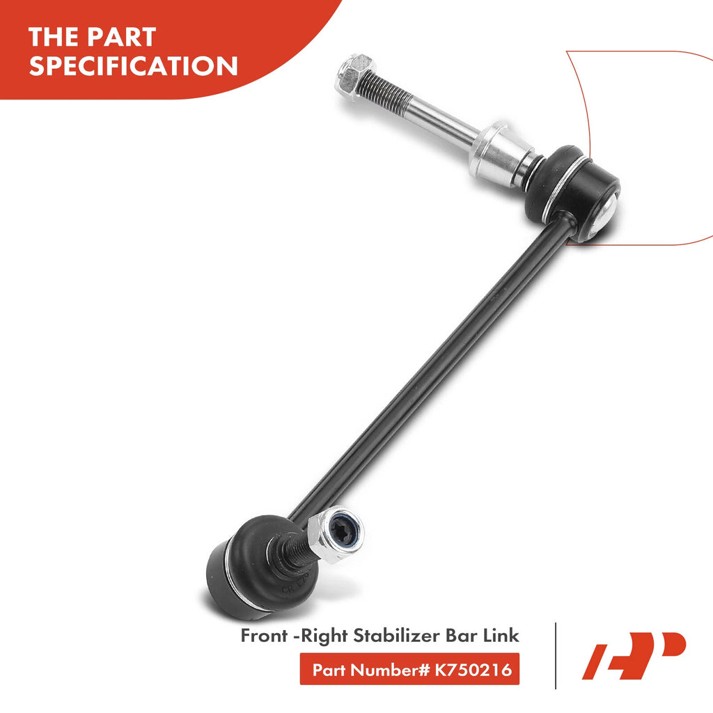 Set of 6 Front Sway Bar Tie Rod Ends for BMW X5 X6 (2007–2014)