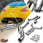 Catback Exhaust Muffler for Nissan 370Z Z34 (2009–2019) 3.7L V6 Dual 4.5" Tips