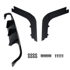 Rear Bumper Lip for BMW M3 E92 E93 (2008–2013) - Black PP Diffuser