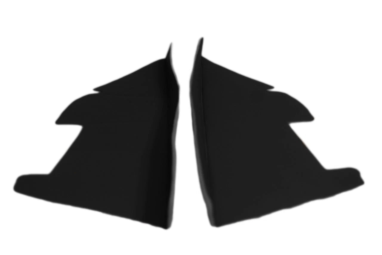 Front Door Panel Insert for Nissan Altima (2007–2012) - Black Synthetic Leather