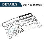 Cylinder Head Gasket Kit No. 411167025 for Toyota 1KZ (1990–2002)