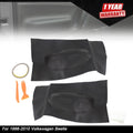 Set of 4 Black Door Panel Insert Cards for Volkswagen Beetle (1998â2010)