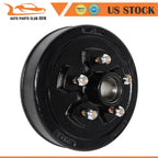 Set of 2 Bearings for 3500 lbs Axle Trailer Galvanized Hub 5 on 4.5"