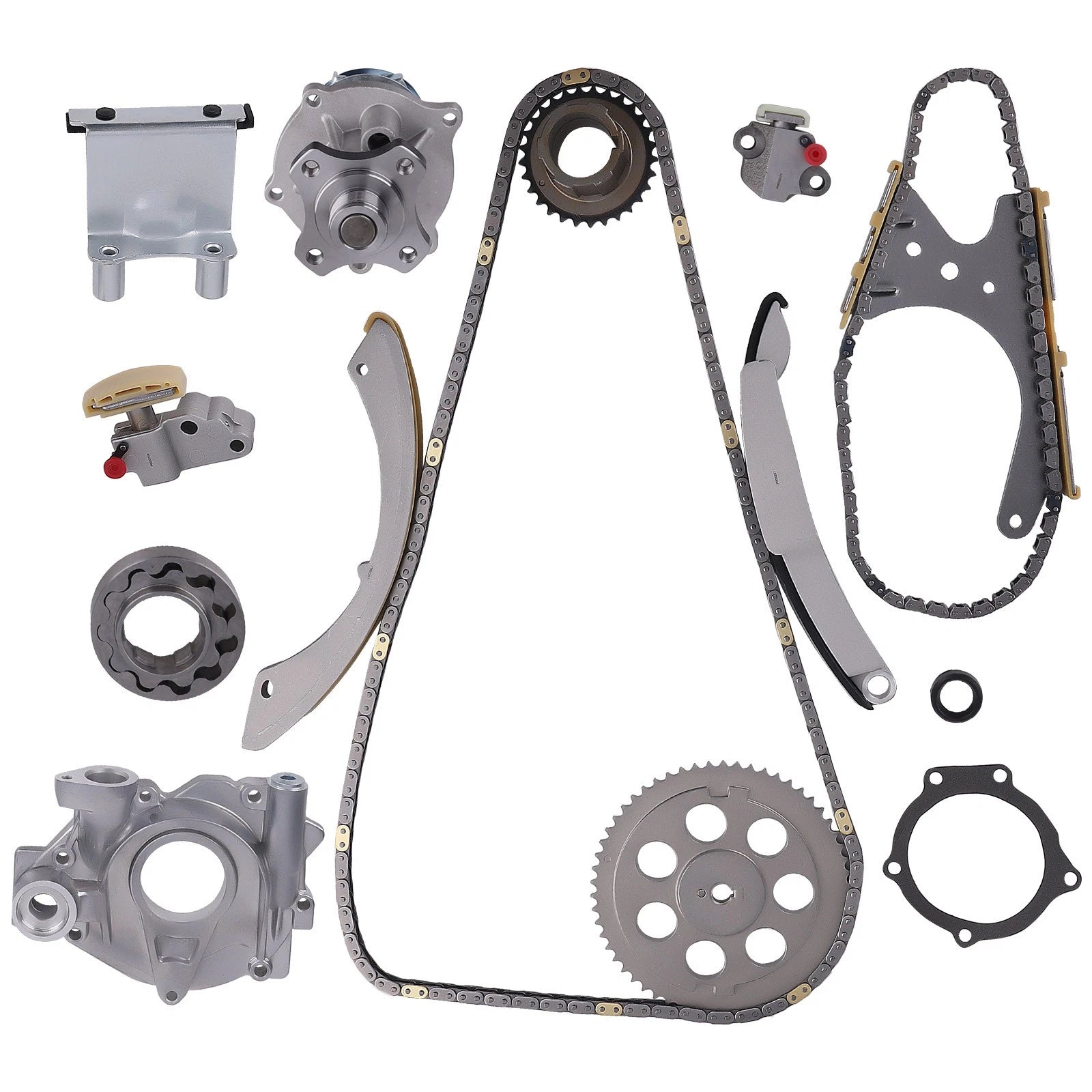 Timing Chain Kit & Water Oil Pump for Chevrolet Colorado GMC Canyon (2004–2012)